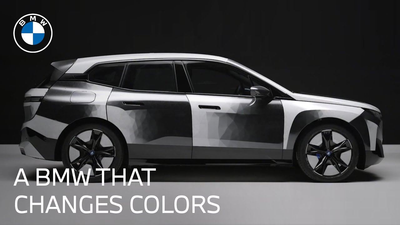 The Future of Flow: BMW iX Flow Featuring E ink Technology | BMW USA