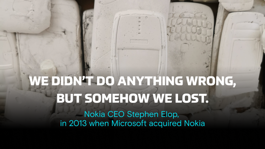 case study of nokia failure