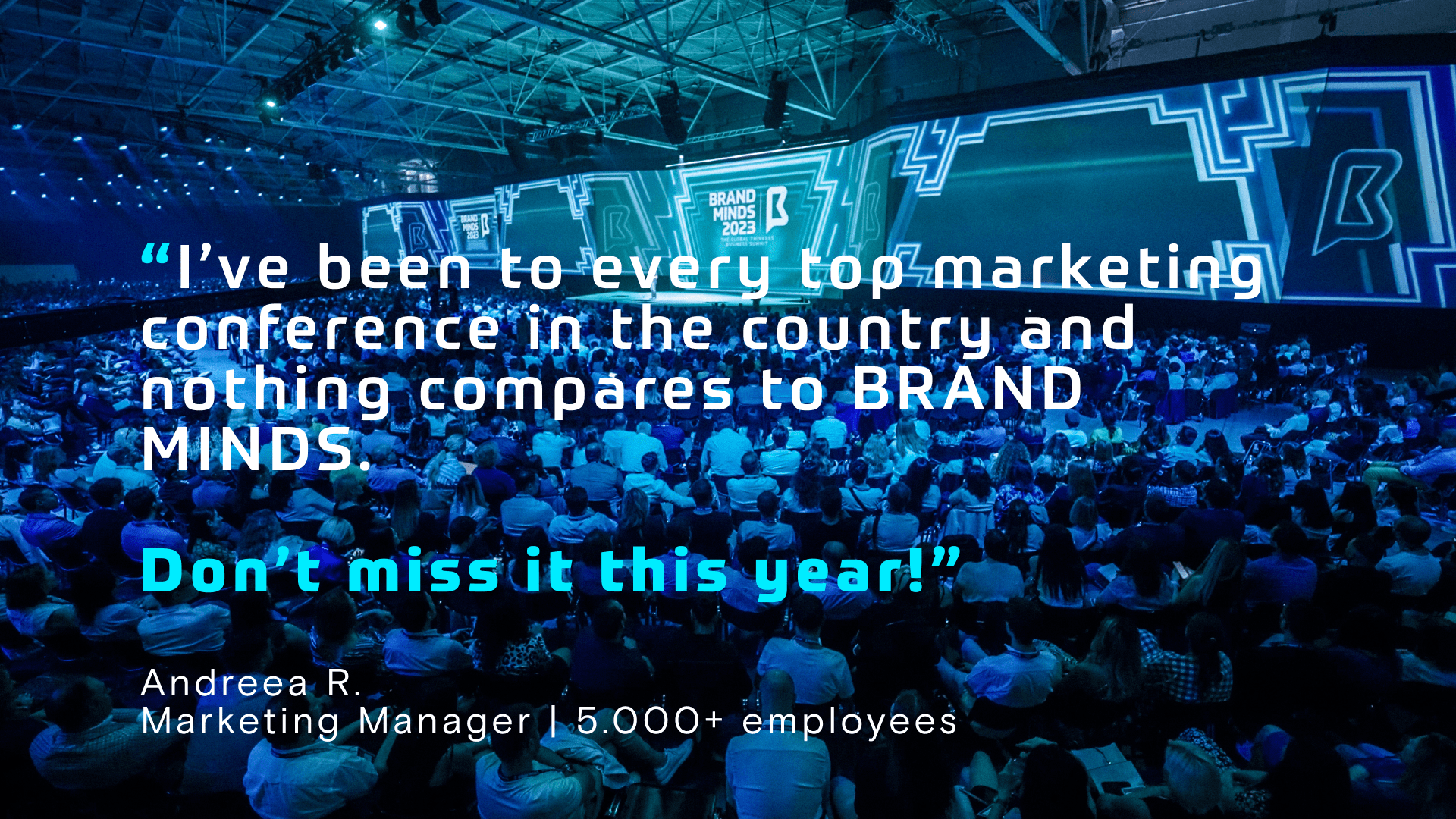 BRAND MINDS is the best event for team development - BRAND MINDS