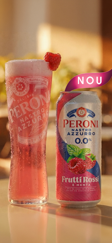 Benvenuto in famiglia, Peroni 0.0% Frutti Rossi e Menta!